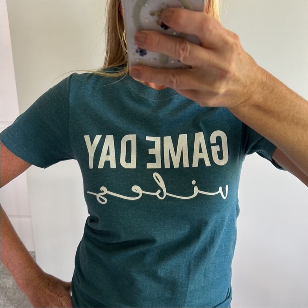 ‘Game Day Vibes’ Short Sleeve Graphic Tee - Picture 5 of 6